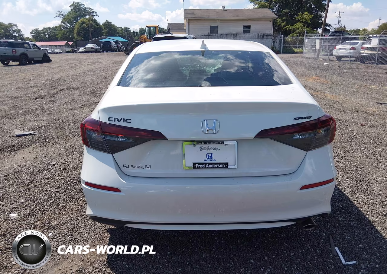 2026 Honda Civic Sport VIN:2HGFE2F50TH551640 - 16
