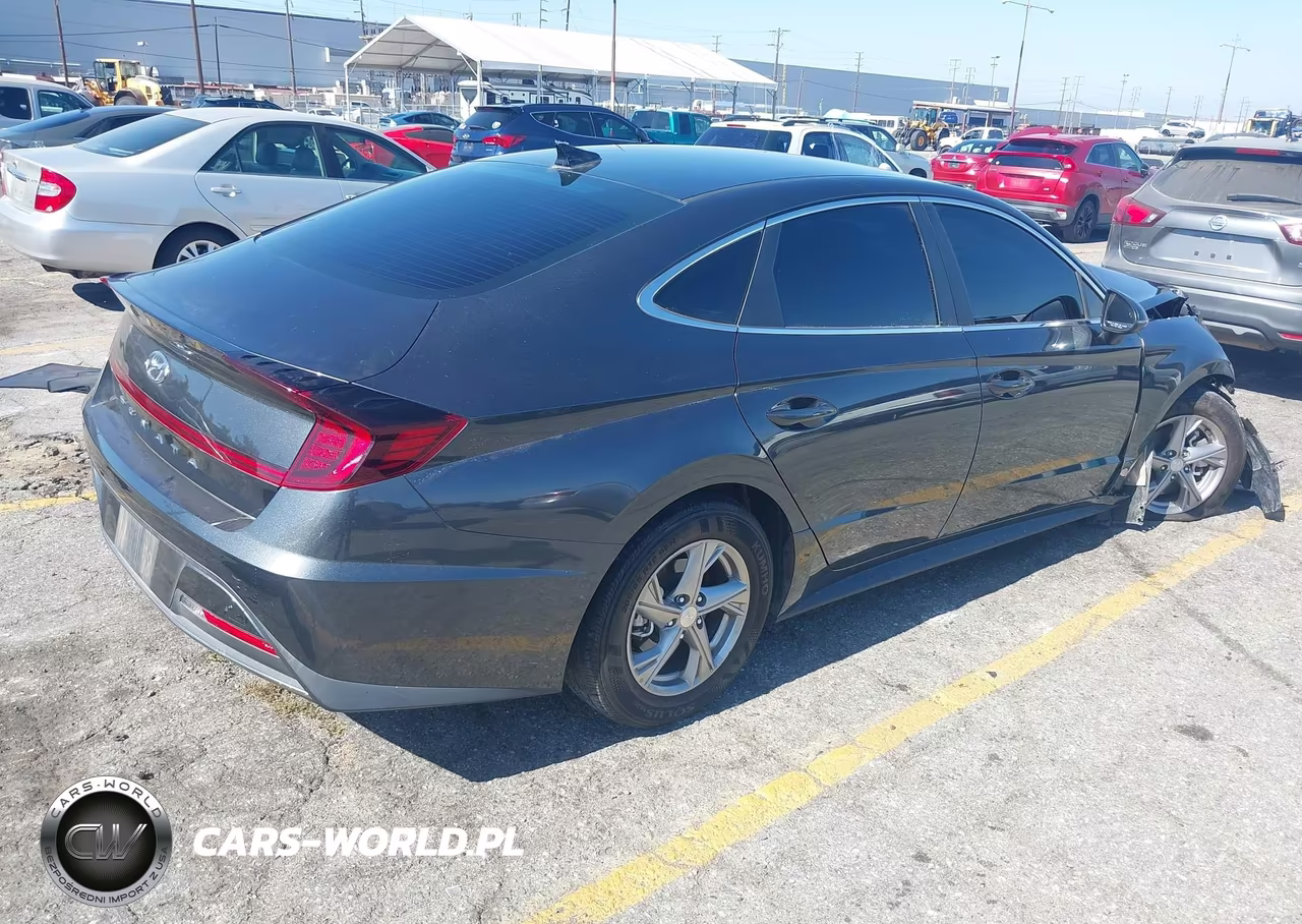 2023 Hyundai Sonata Se VIN:KMHL24JA8PA322536 - 4