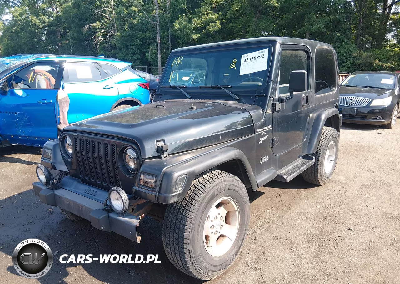 2001 Jeep Wrangler Sport VIN:1J4FA49SX1P324403 - 2