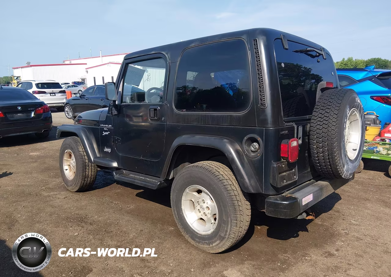 2001 Jeep Wrangler Sport VIN:1J4FA49SX1P324403 - 3