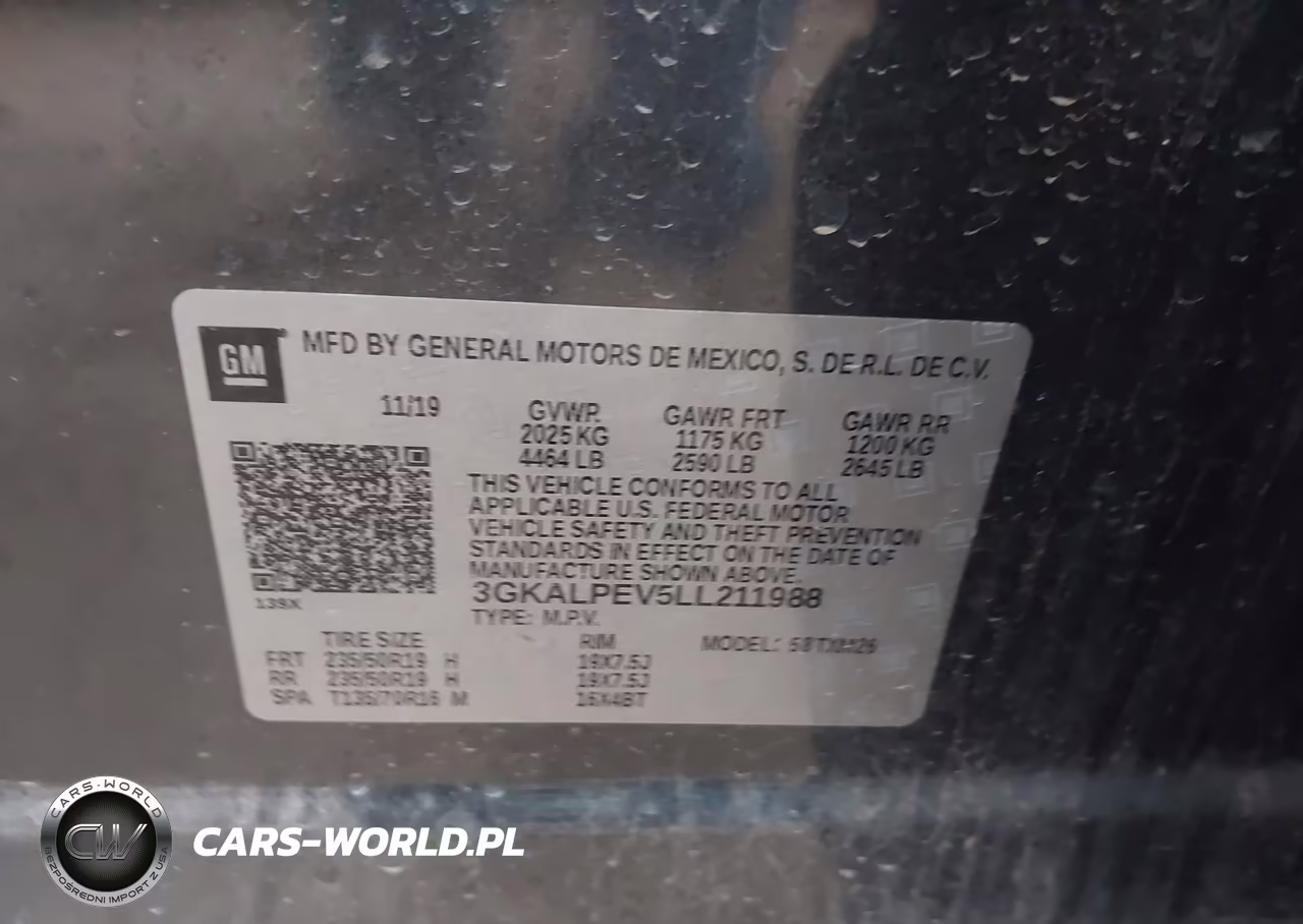 2020 GMC Terrain Fwd Slt VIN:3GKALPEV5LL211988 - 9