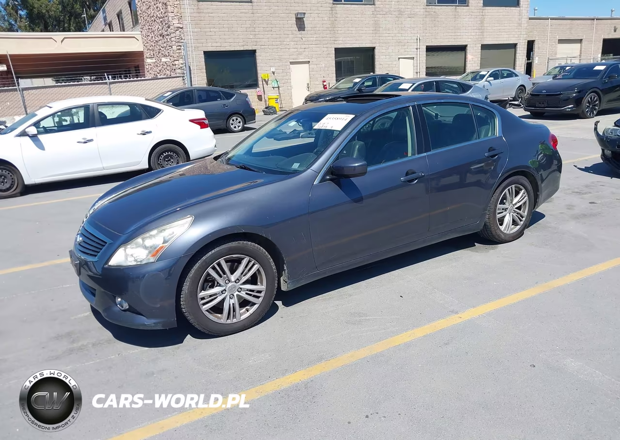 2012 Infiniti G37 Journey VIN:JN1CV6AP1CM930535 - 2