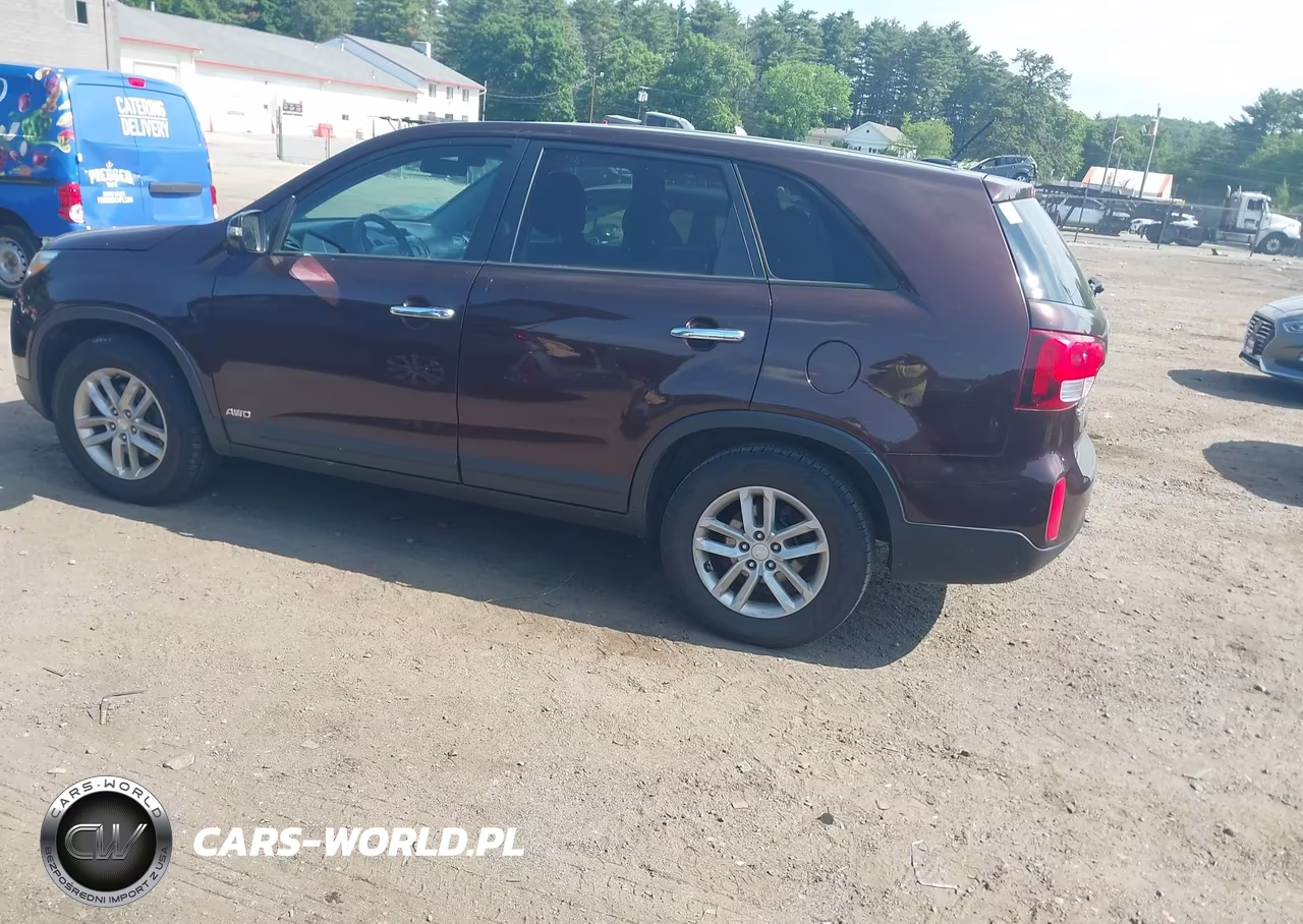 2014 Kia Sorento Lx VIN:5XYKTCA69EG429434 - 3