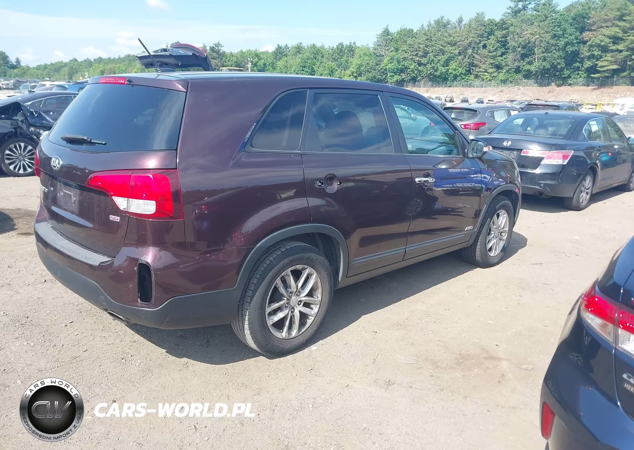 2014 Kia Sorento Lx VIN:5XYKTCA69EG429434 - 4