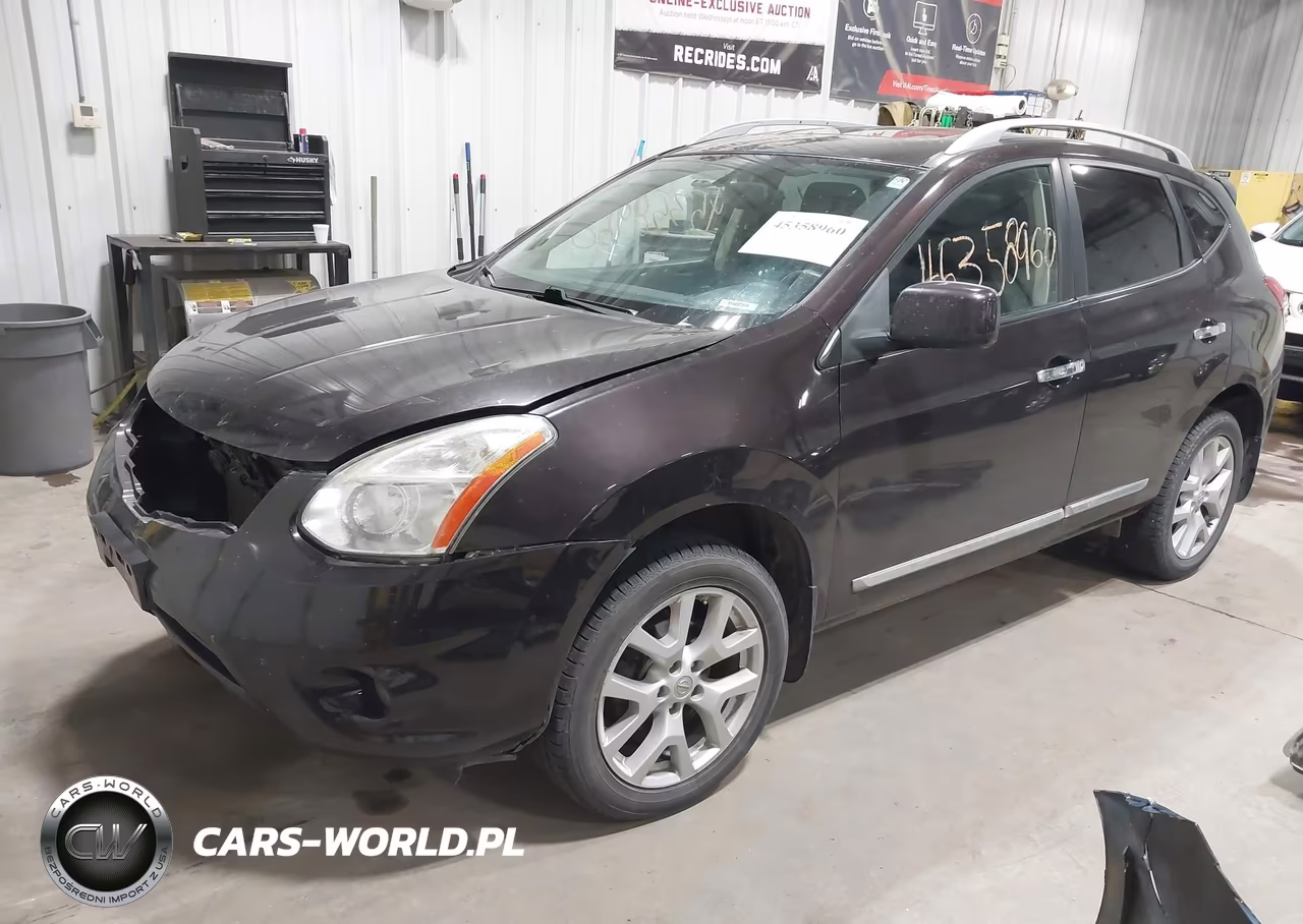 2011 Nissan Rogue Sv VIN:JN8AS5MV6BW301040 - 2