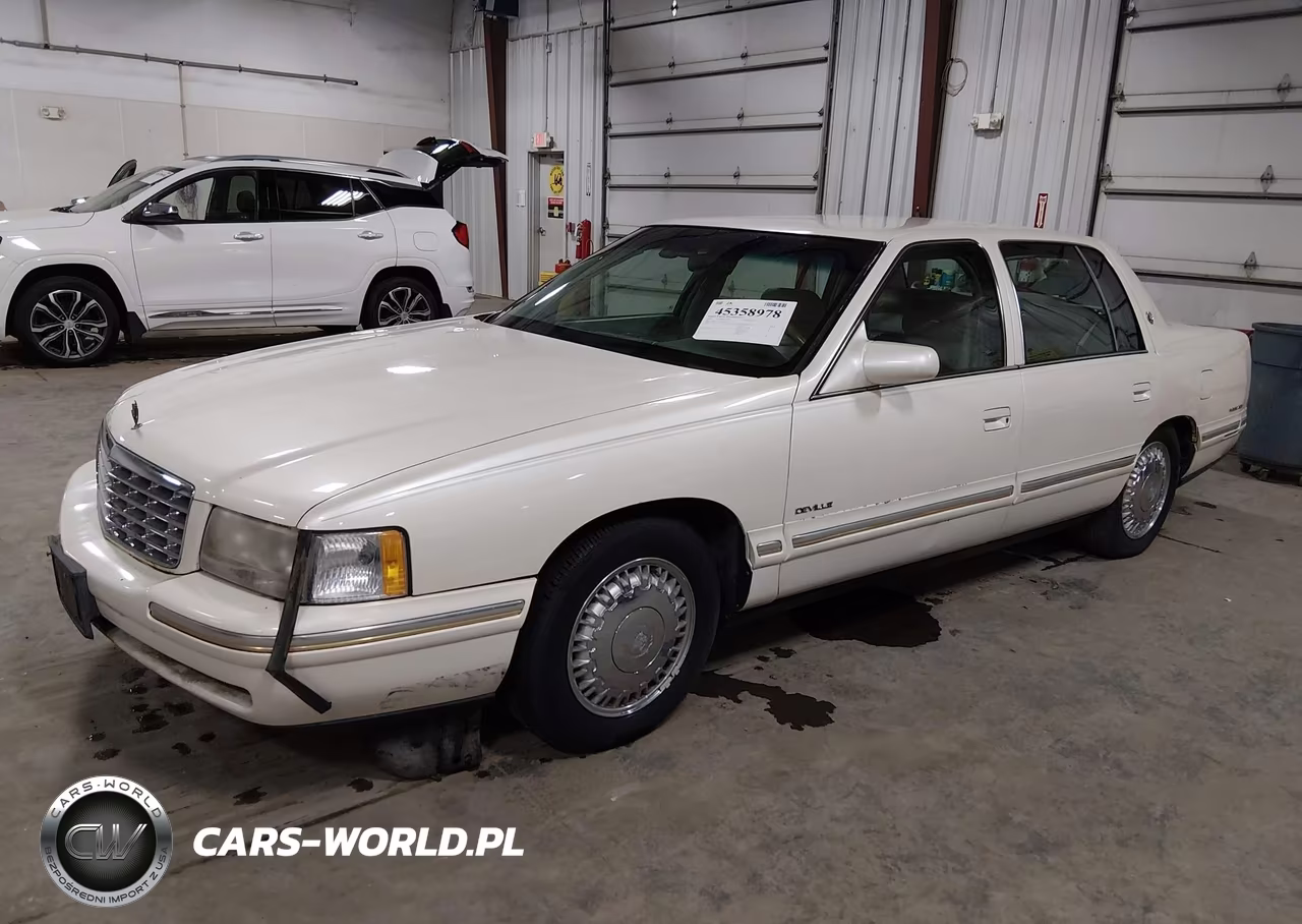 1999 Cadillac Deville D'elegance VIN:1G6KE54Y2XU703340 - 2