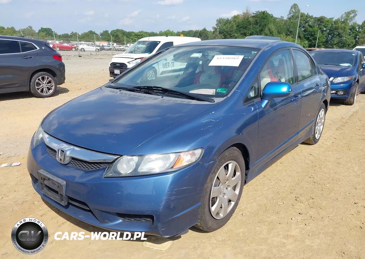 2009 Honda Civic Lx VIN:2HGFA16579H361784 - 2