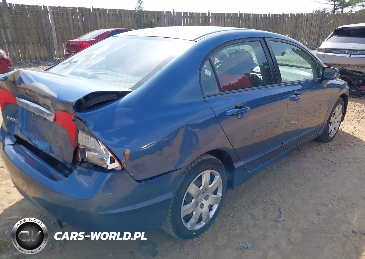 2009 Honda Civic Lx VIN:2HGFA16579H361784 - 4