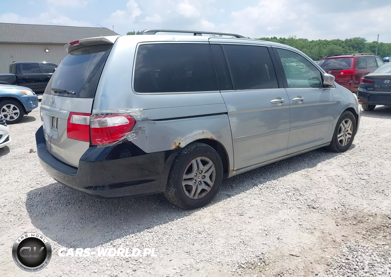 2006 Honda Odyssey Ex-L VIN:5FNRL38646B111962 - 4