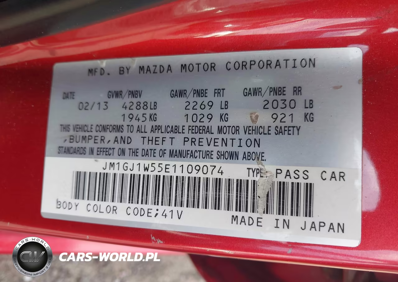 2014 Mazda Mazda6 I Grand Touring VIN:JM1GJ1W55E1109074 - 9