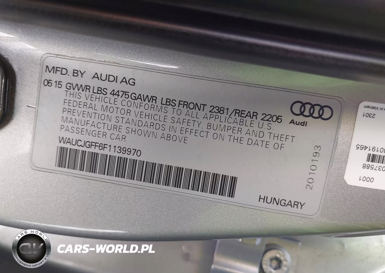 2015 Audi A3 2.0 Tdi Premium VIN:WAUCJGFF6F1139970 - 9