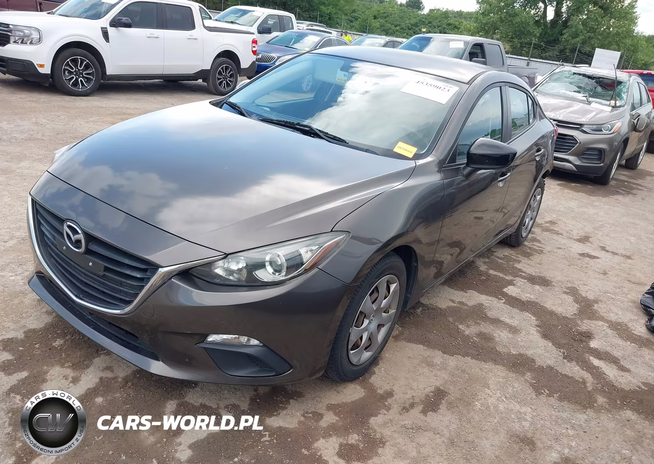 2015 Mazda Mazda3 I Sv VIN:JM1BM1T72F1262732 - 2