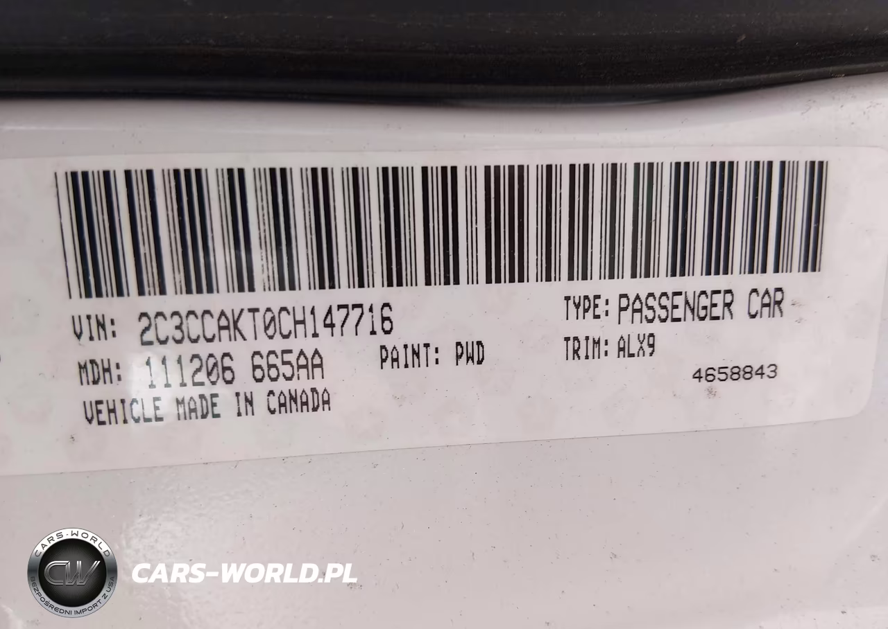 2012 Chrysler 300C Awd VIN:2C3CCAKT0CH147716 - 9