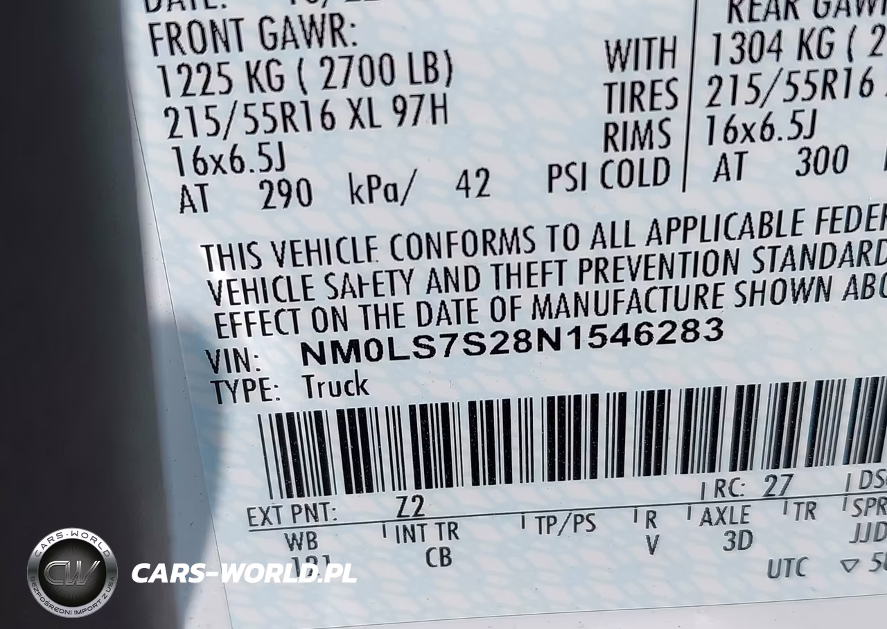 2022 Ford Transit Connect Xl VIN:NM0LS7S28N1546283 - 9