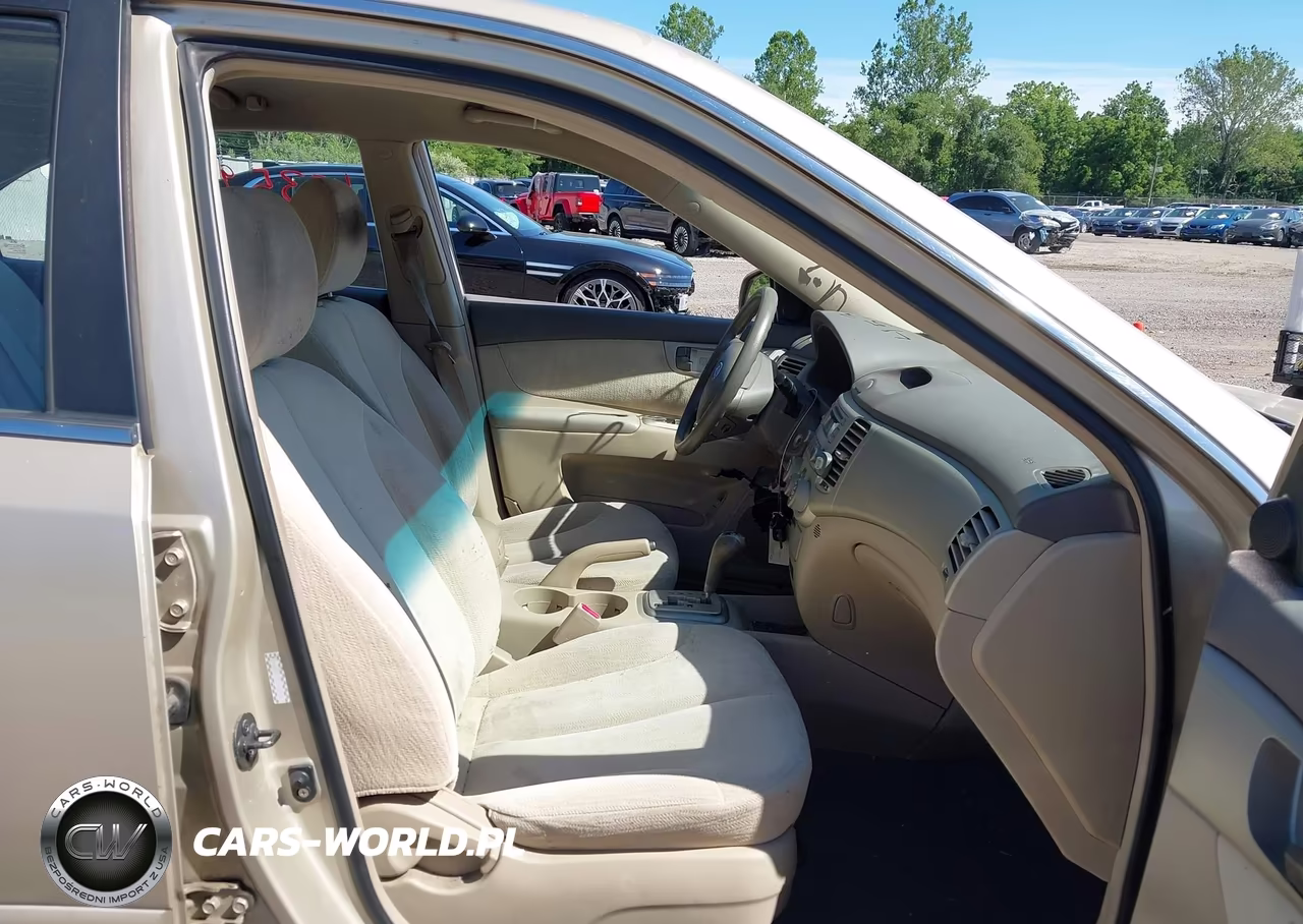 2007 Kia Optima Lx VIN:KNAGE123875121754 - 5