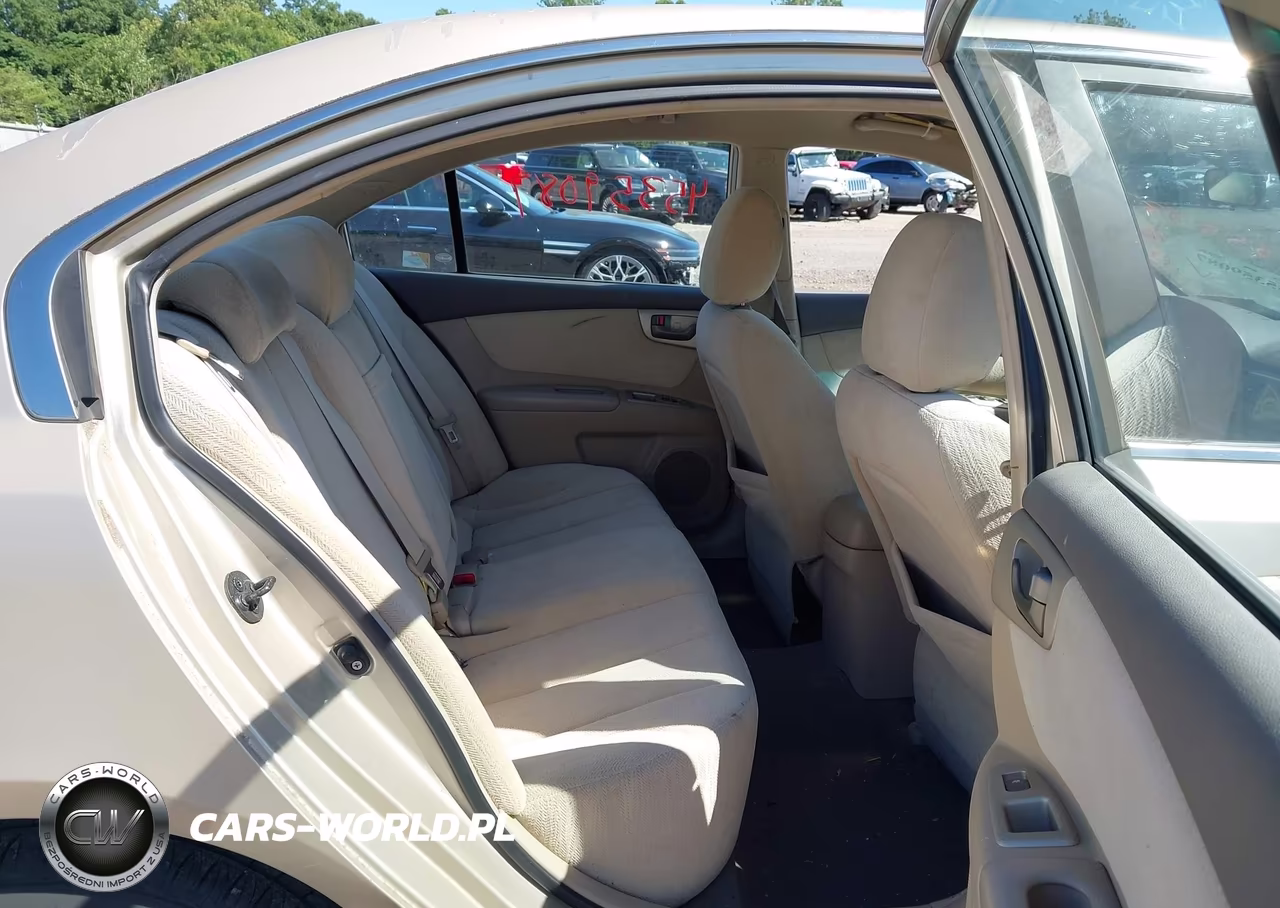 2007 Kia Optima Lx VIN:KNAGE123875121754 - 8