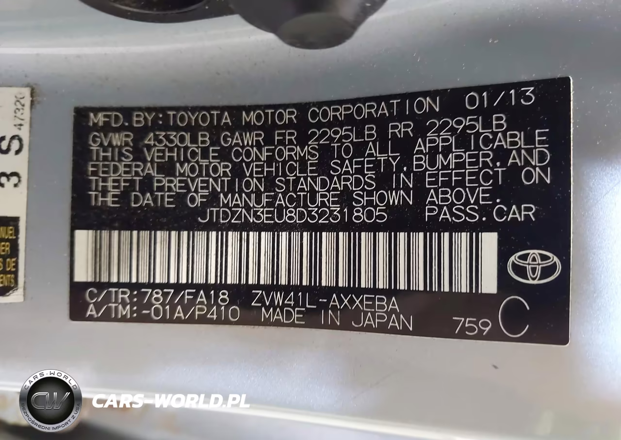 2013 Toyota Prius V Three VIN:JTDZN3EU8D3231805 - 9