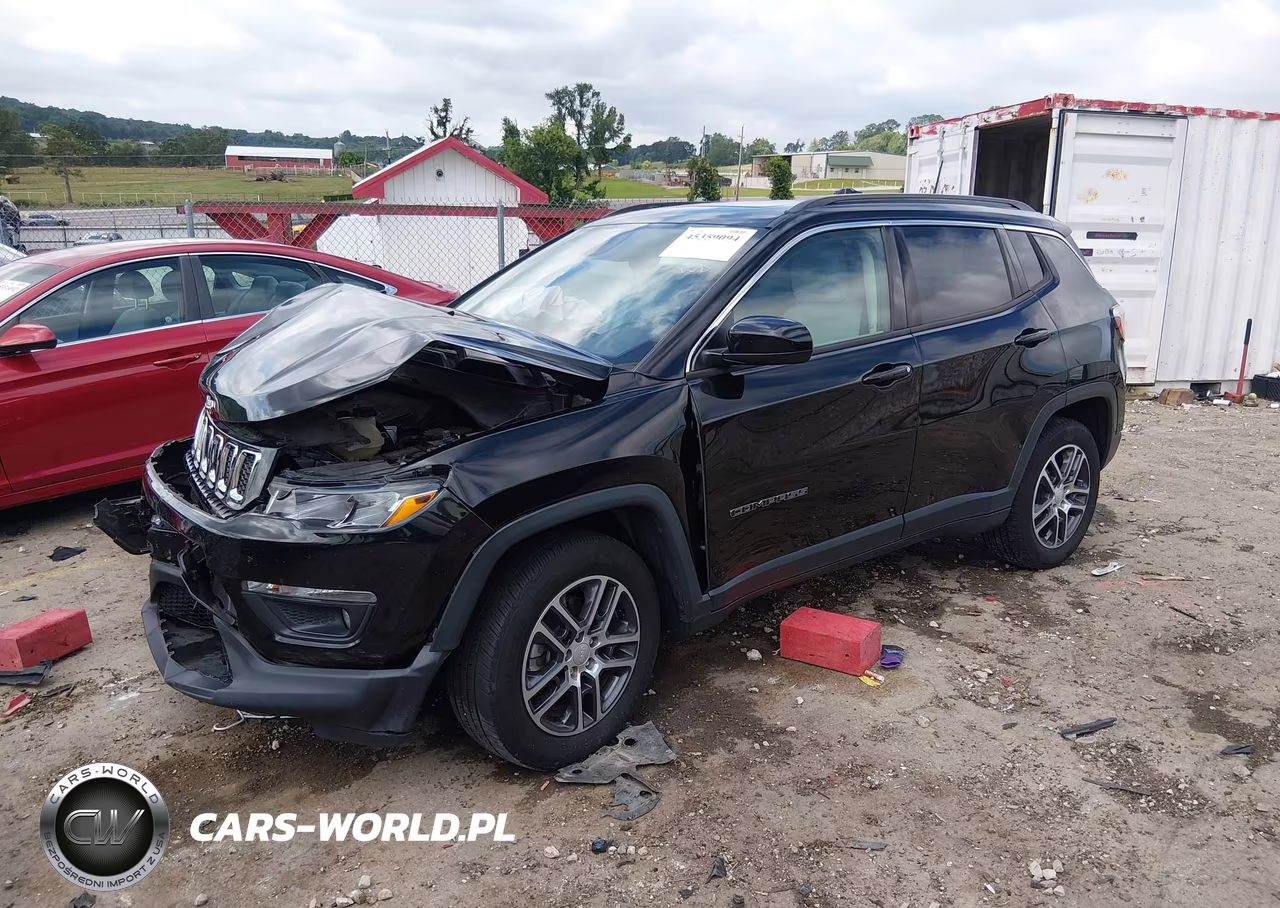 2018 Jeep Compass Latitude Fwd VIN:3C4NJCBB7JT487138 - 2