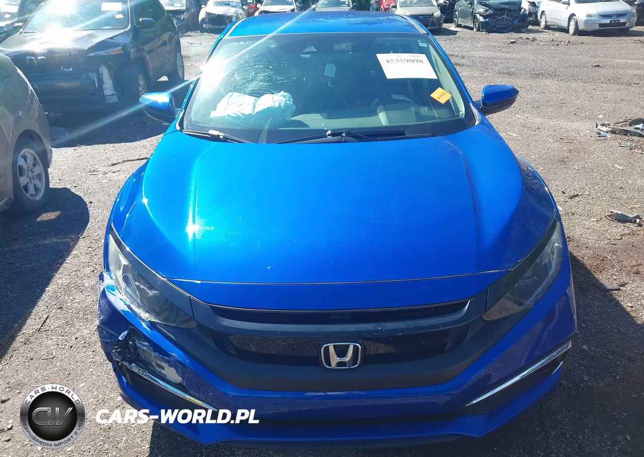 2020 Honda Civic Lx VIN:19XFC2F60LE030250 - 12