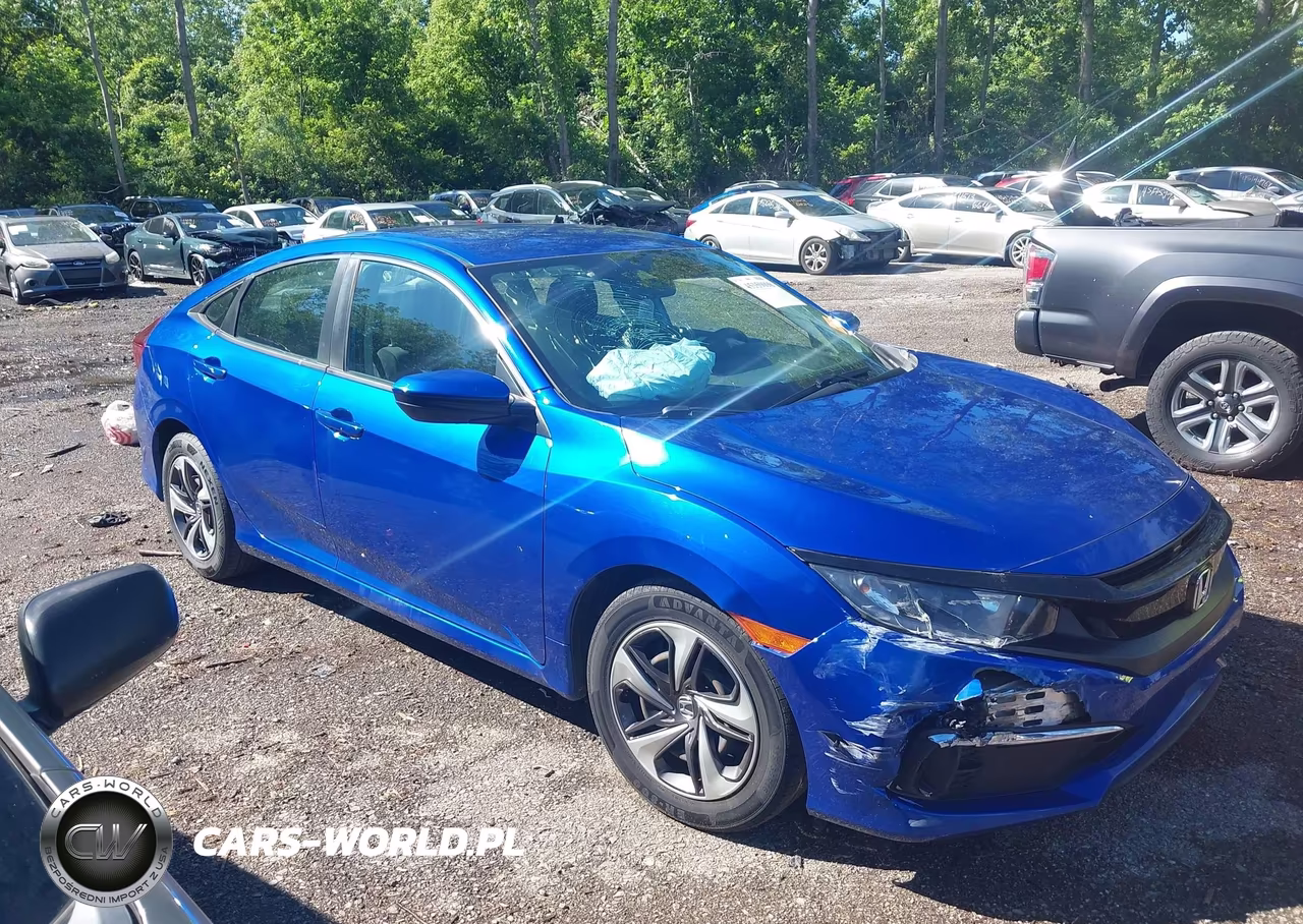 2020 Honda Civic Lx VIN:19XFC2F60LE030250 - 13
