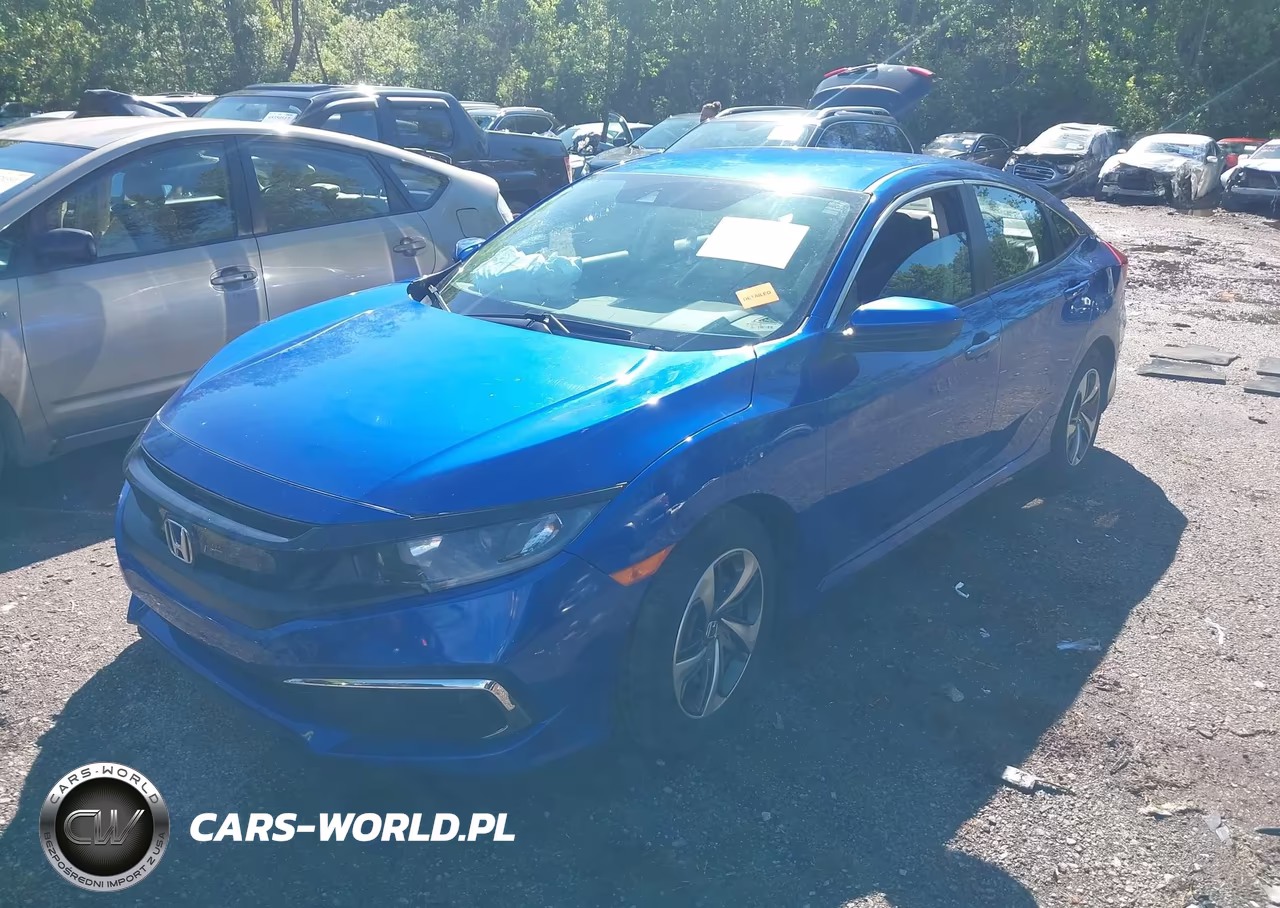 2020 Honda Civic Lx VIN:19XFC2F60LE030250 - 2