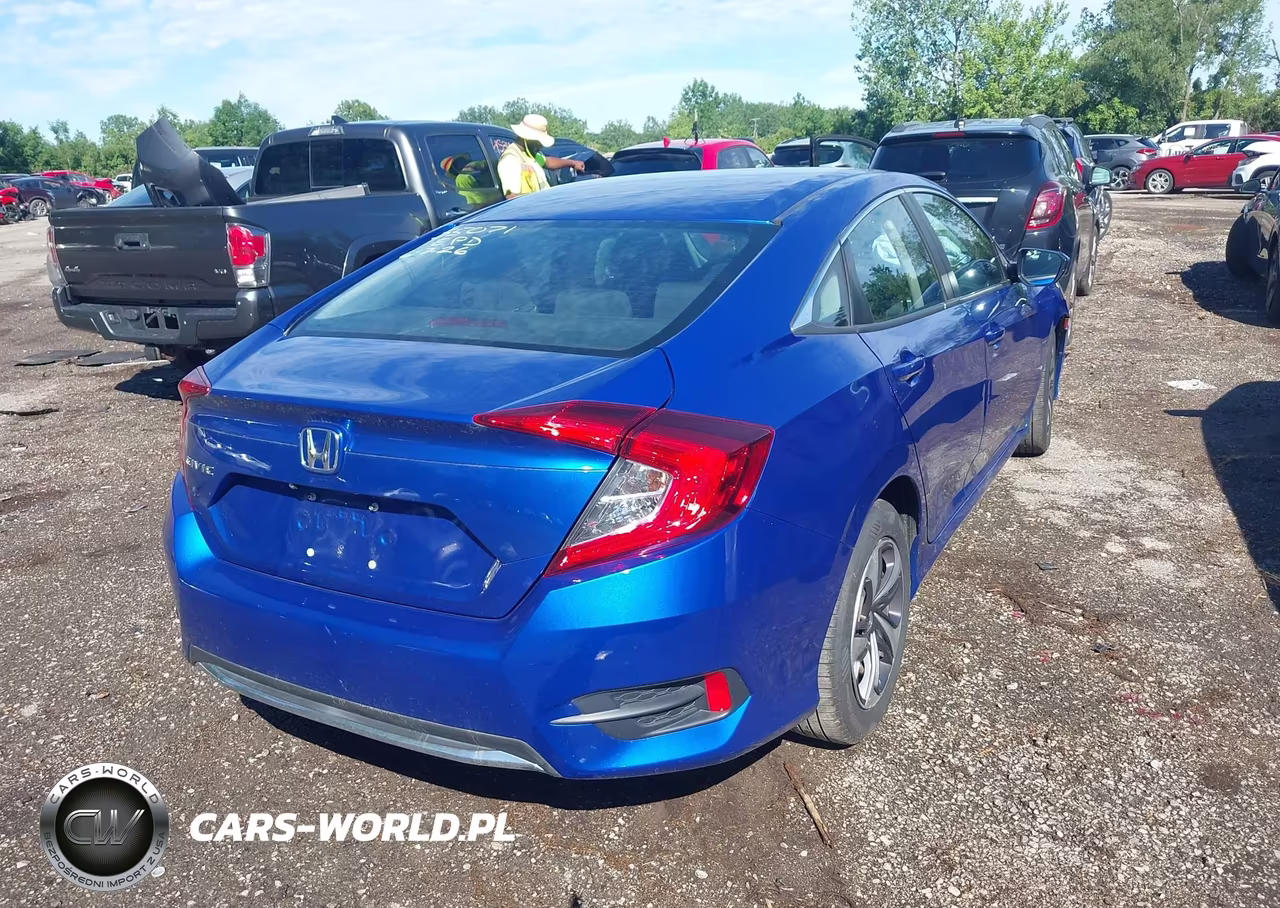 2020 Honda Civic Lx VIN:19XFC2F60LE030250 - 4