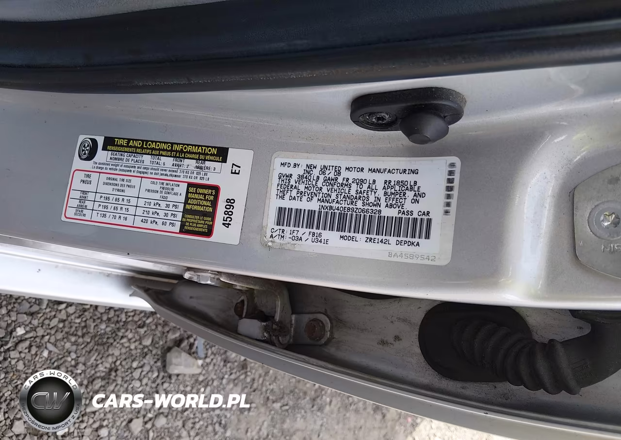 2009 Toyota Corolla Le VIN:1NXBU40E89Z066328 - 9