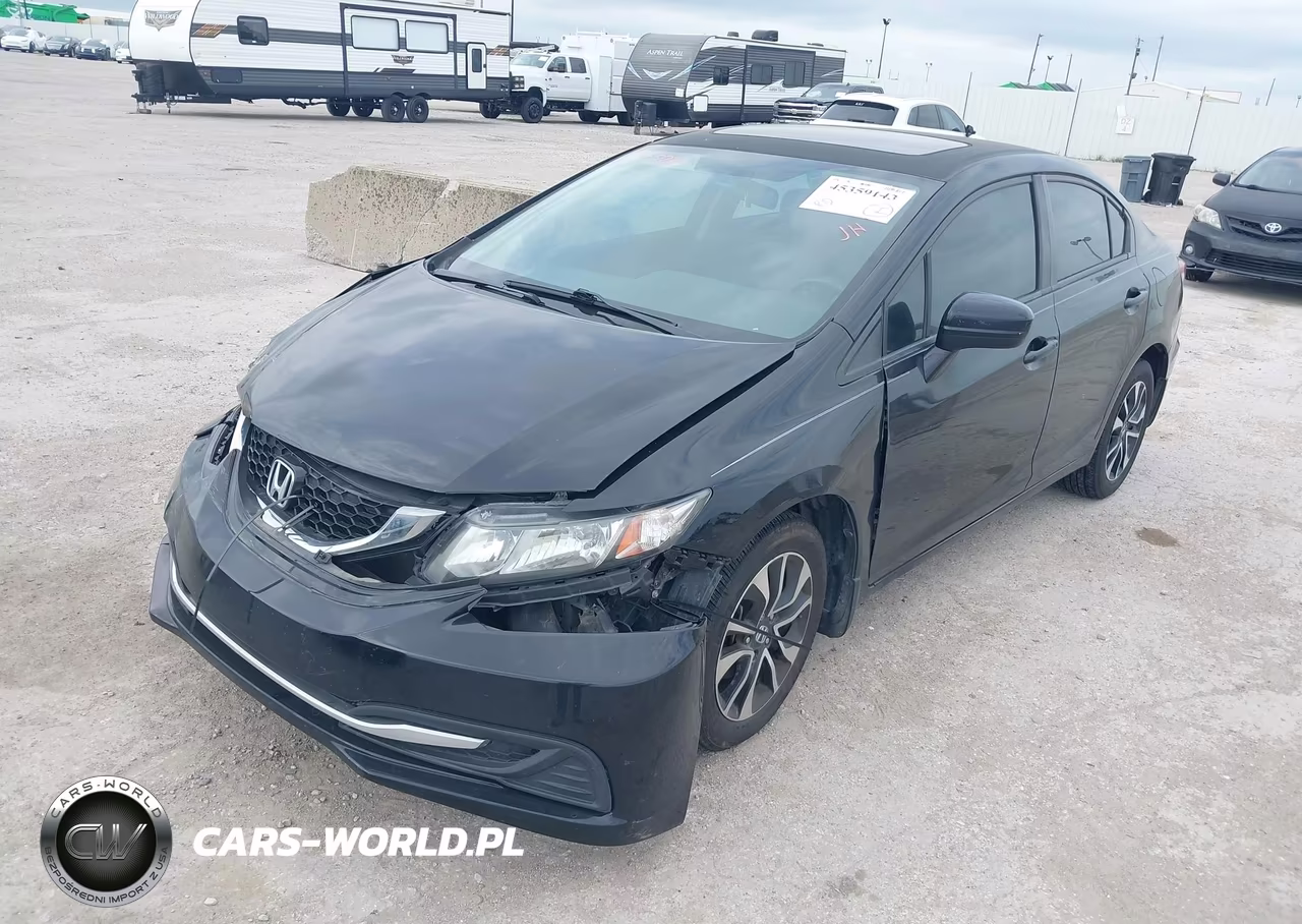 2015 Honda Civic Ex VIN:19XFB2F86FE002428 - 2