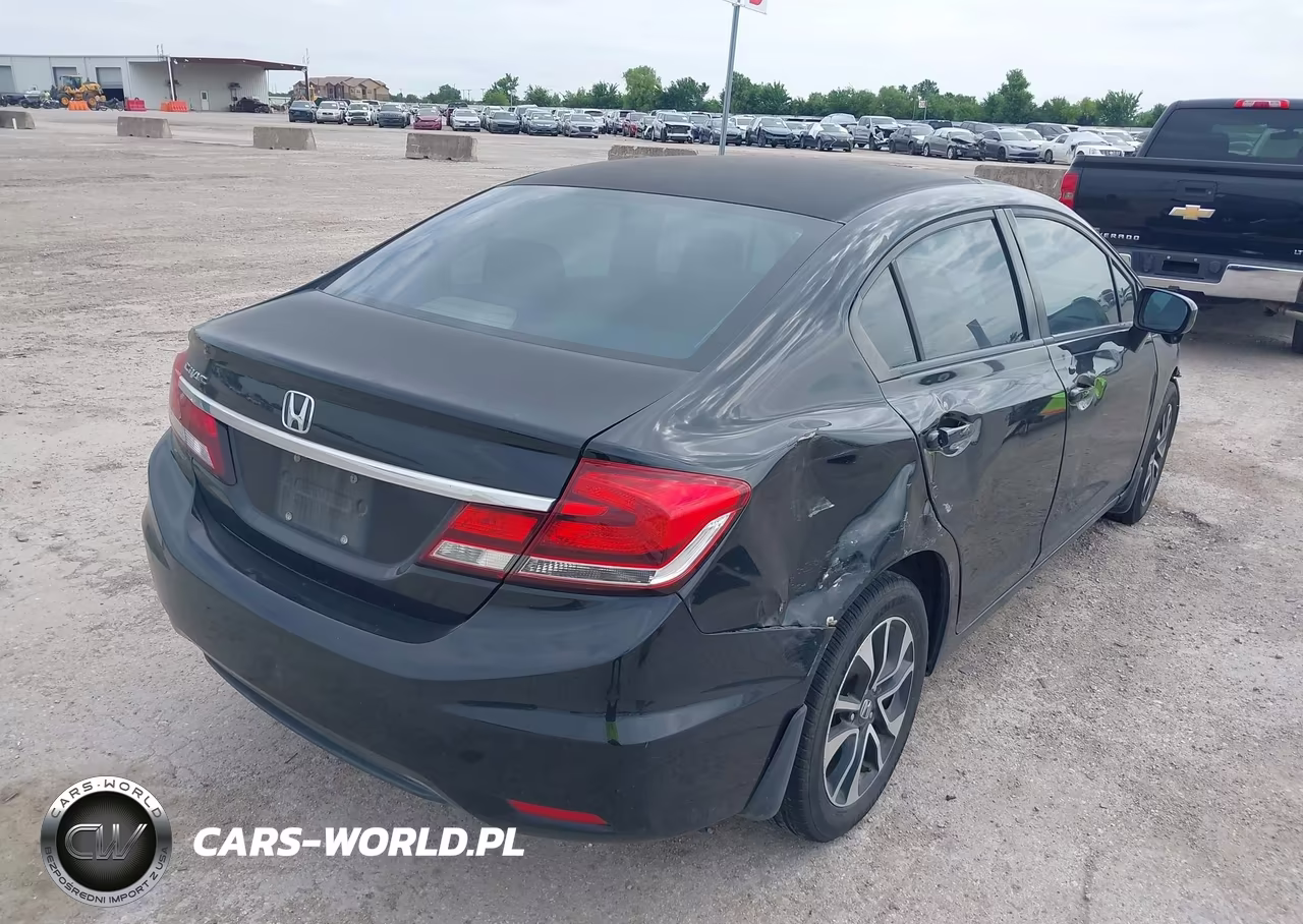 2015 Honda Civic Ex VIN:19XFB2F86FE002428 - 4