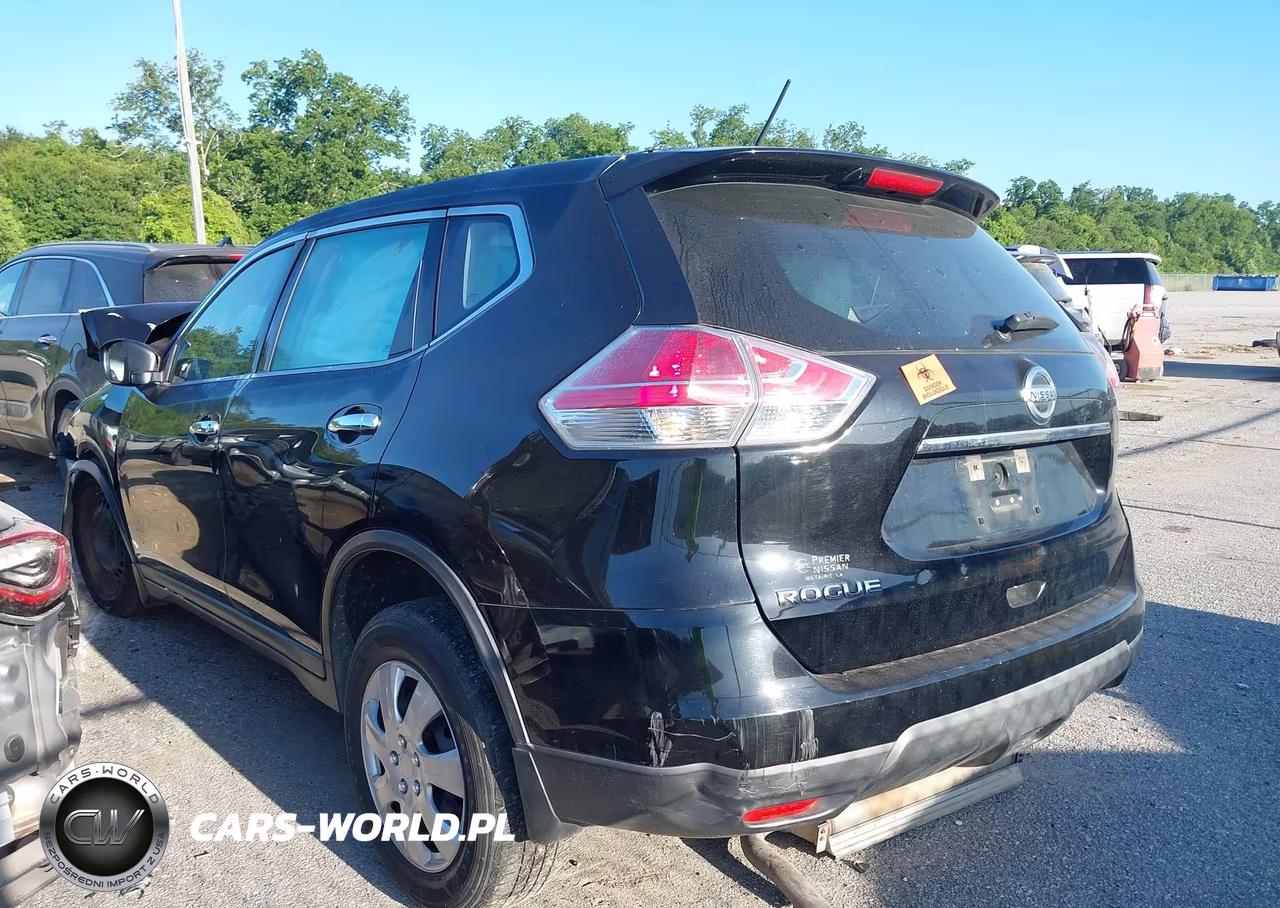 2015 Nissan Rogue S VIN:KNMAT2MTXFP533789 - 3