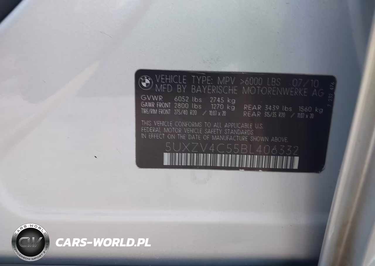 2011 BMW X5 xDrive35I-xDrive35I Premium-xDrive35I Sport Activity VIN:5UXZV4C55BL406332 - 9