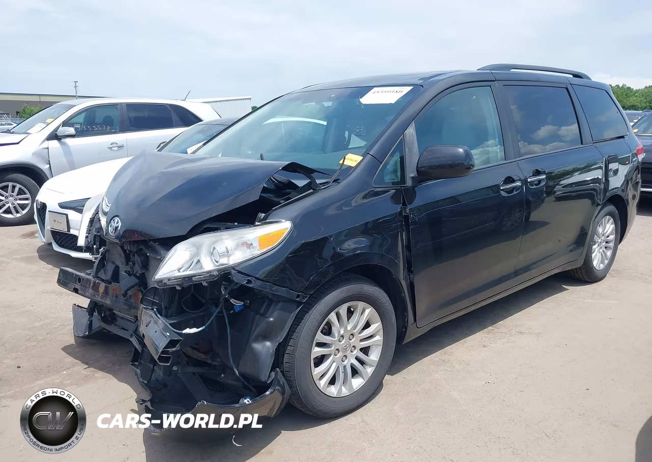 2014 Toyota Sienna Xle V6 8 Passenger VIN:5TDYK3DC3ES435330 - 2