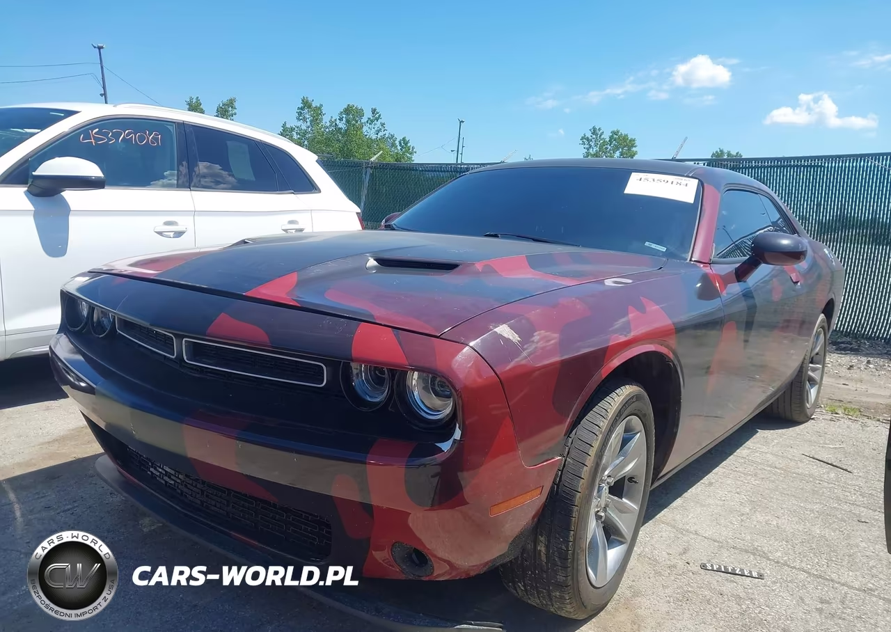 2015 Dodge Challenger Sxt VIN:2C3CDZAG8FH873344 - 2