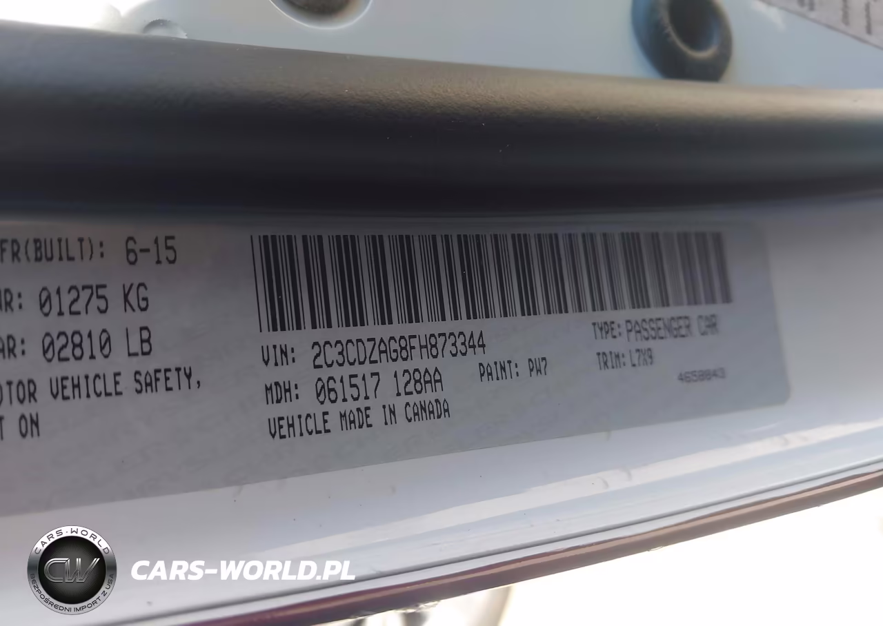 2015 Dodge Challenger Sxt VIN:2C3CDZAG8FH873344 - 9