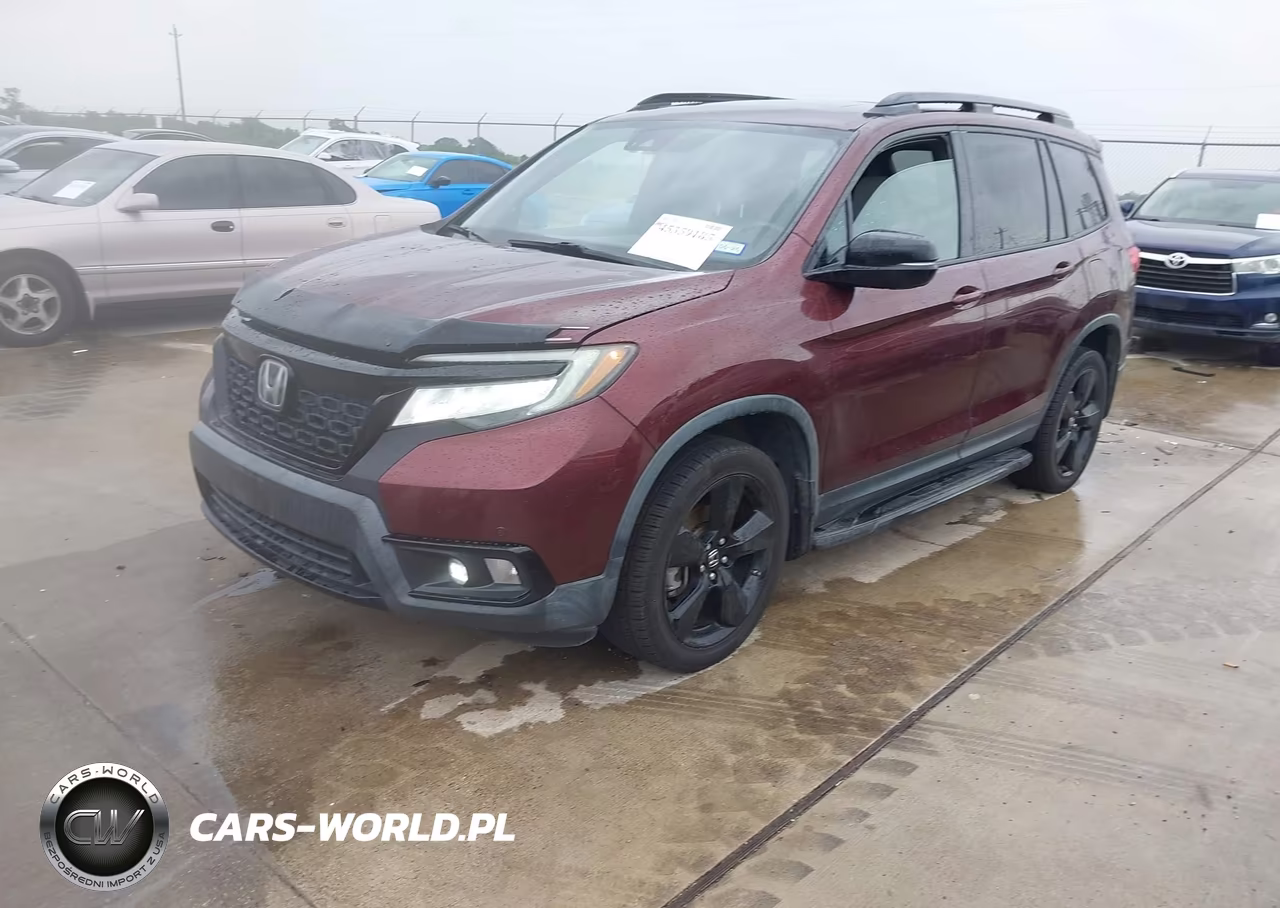 2019 Honda Passport Elite VIN:5FNYF8H06KB008077 - 2