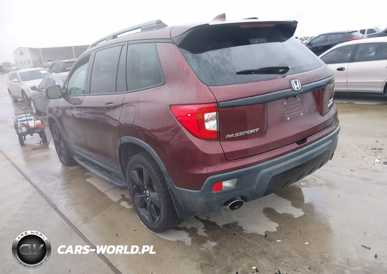 2019 Honda Passport Elite VIN:5FNYF8H06KB008077 - 3