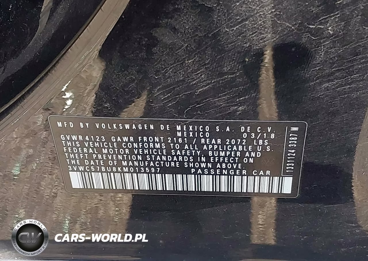 2019 Volkswagen Jetta 1.4T R-Line-1.4T S-1.4T Se VIN:3VWC57BU8KM013597 - 9