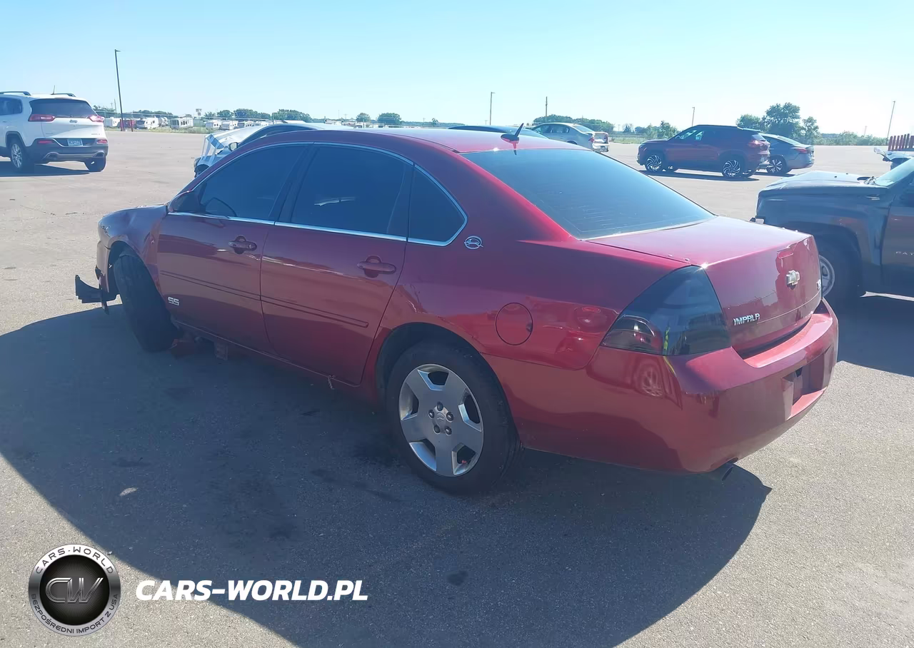 2007 Chevrolet Impala Ss VIN:2G1WD58C079348285 - 3