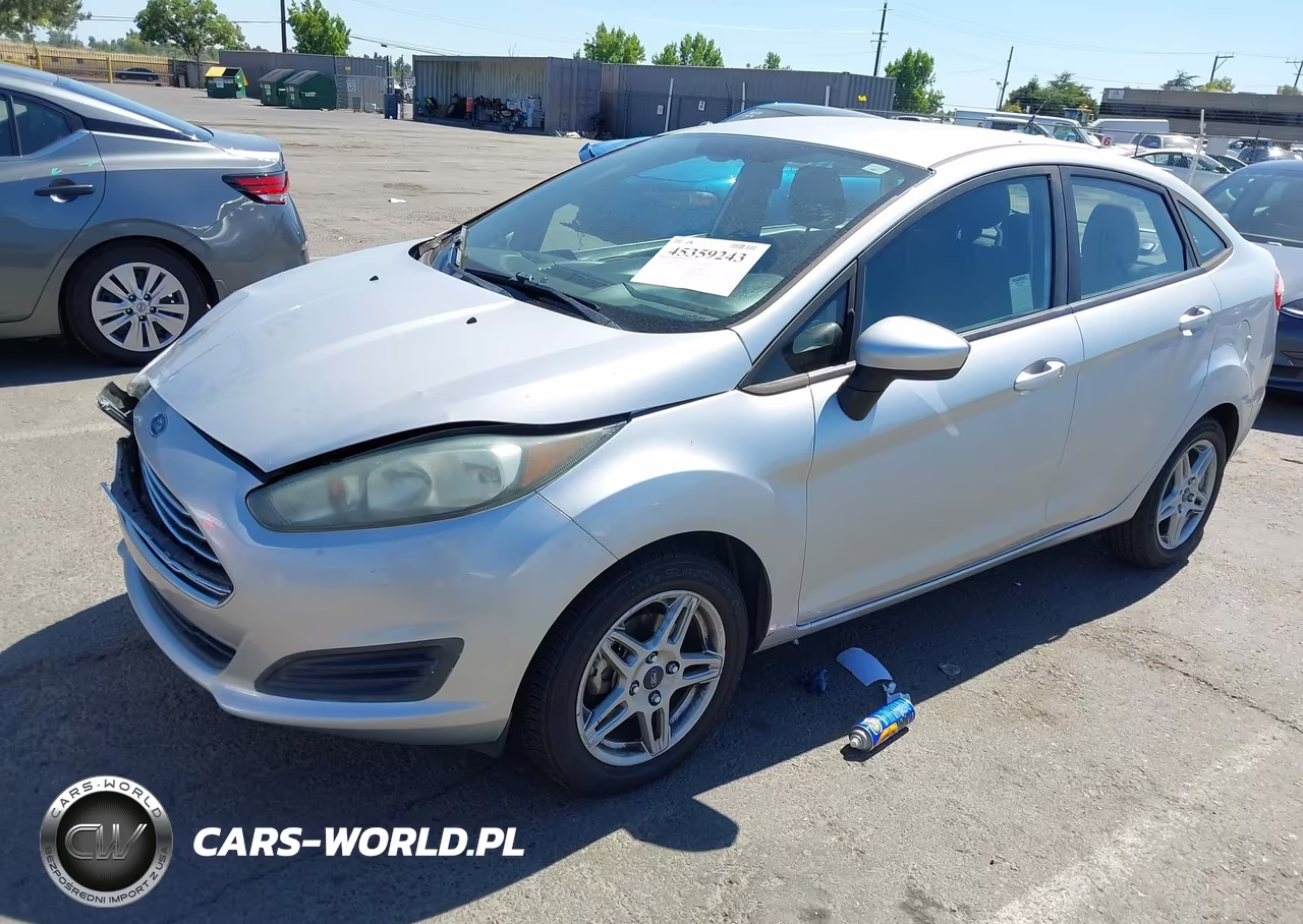 2018 Ford Fiesta Se VIN:3FADP4BJ8JM115735 - 2
