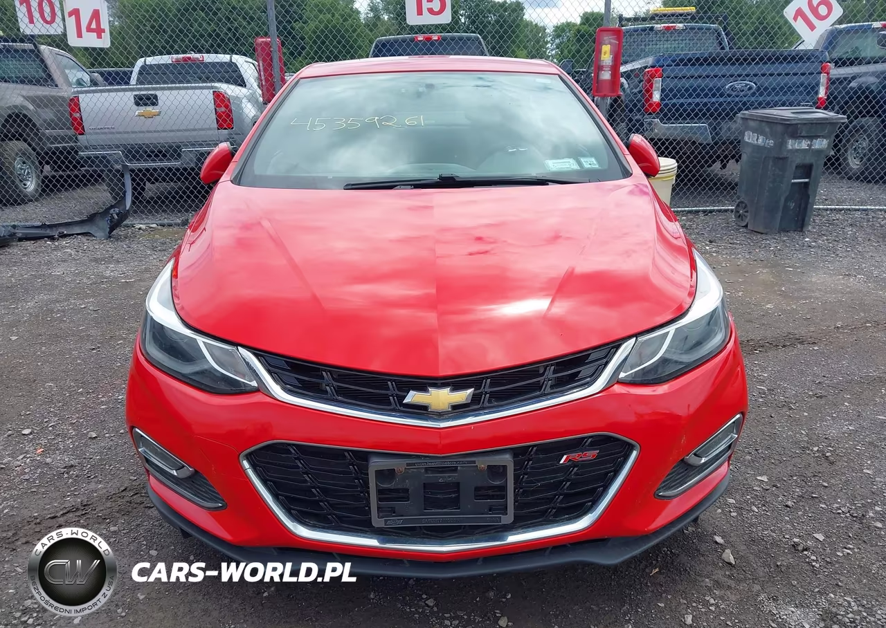 2017 Chevrolet Cruze Lt Manual VIN:1G1BD5SM6H7208616 - 12