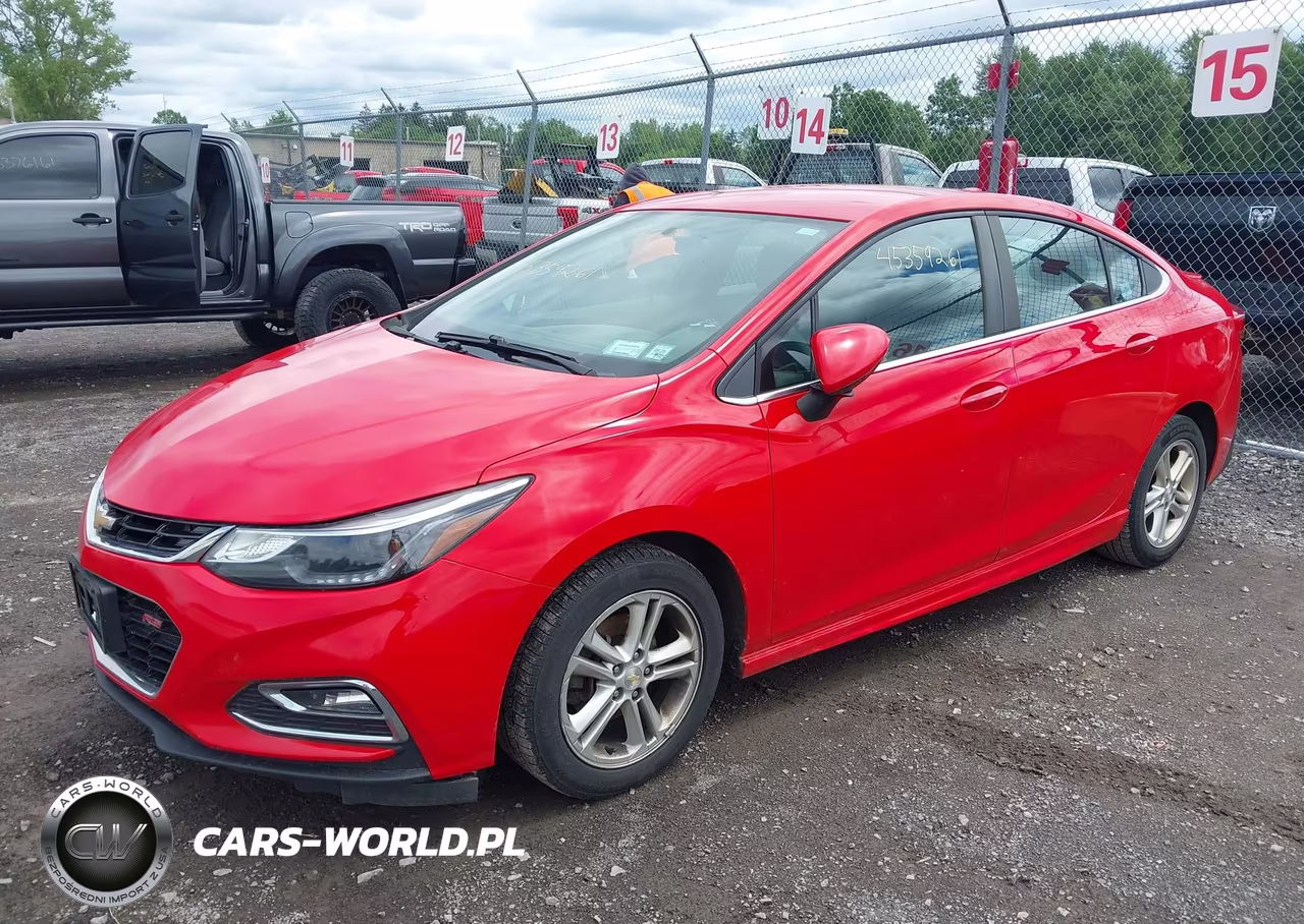 2017 Chevrolet Cruze Lt Manual VIN:1G1BD5SM6H7208616 - 2