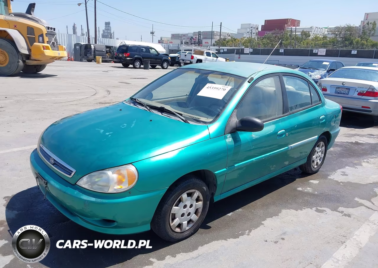 2001 Kia Rio VIN:KNADC123316038288 - 2