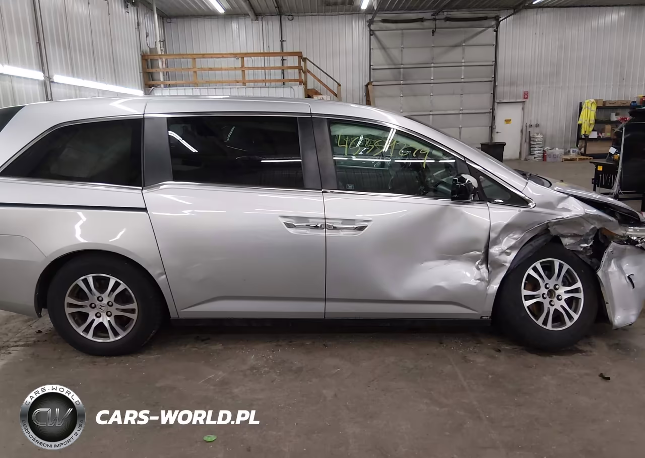 2012 Honda Odyssey Ex-L VIN:5FNRL5H69CB124231 - 14