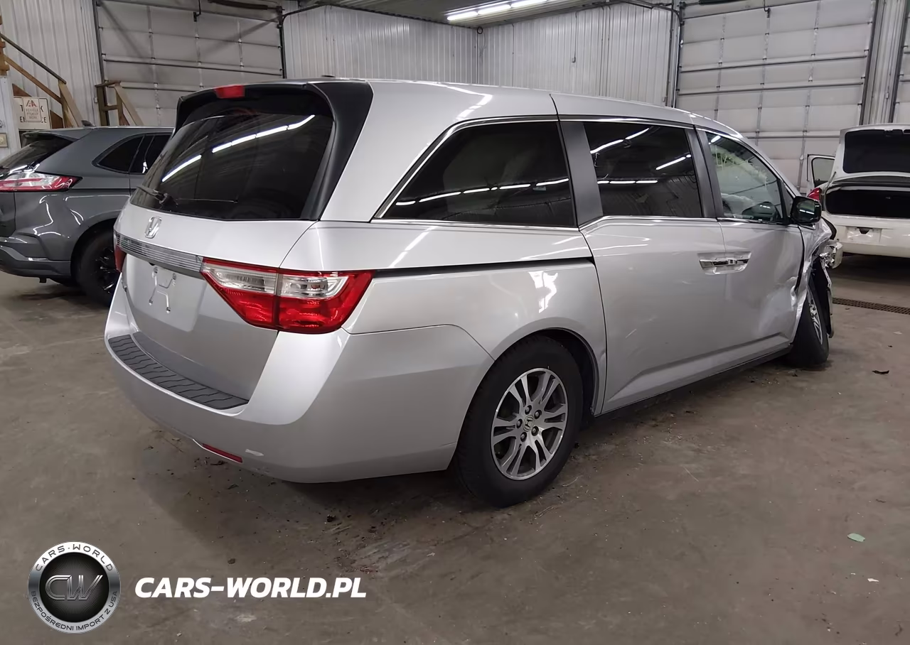 2012 Honda Odyssey Ex-L VIN:5FNRL5H69CB124231 - 4