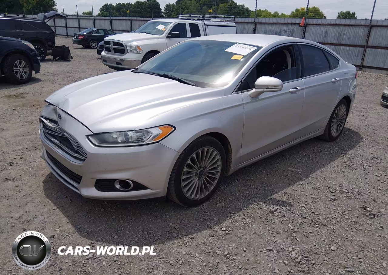 2014 Ford Fusion Titanium VIN:3FA6P0K97ER270809 - 2