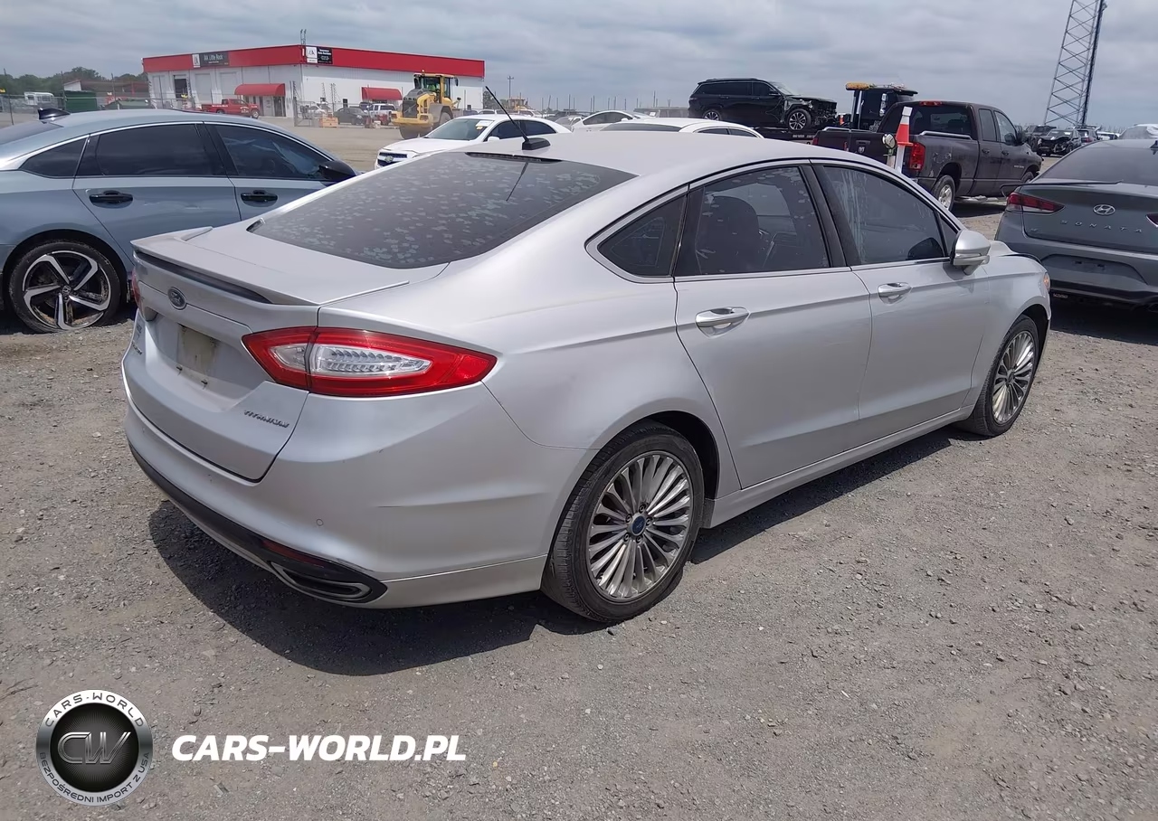 2014 Ford Fusion Titanium VIN:3FA6P0K97ER270809 - 4