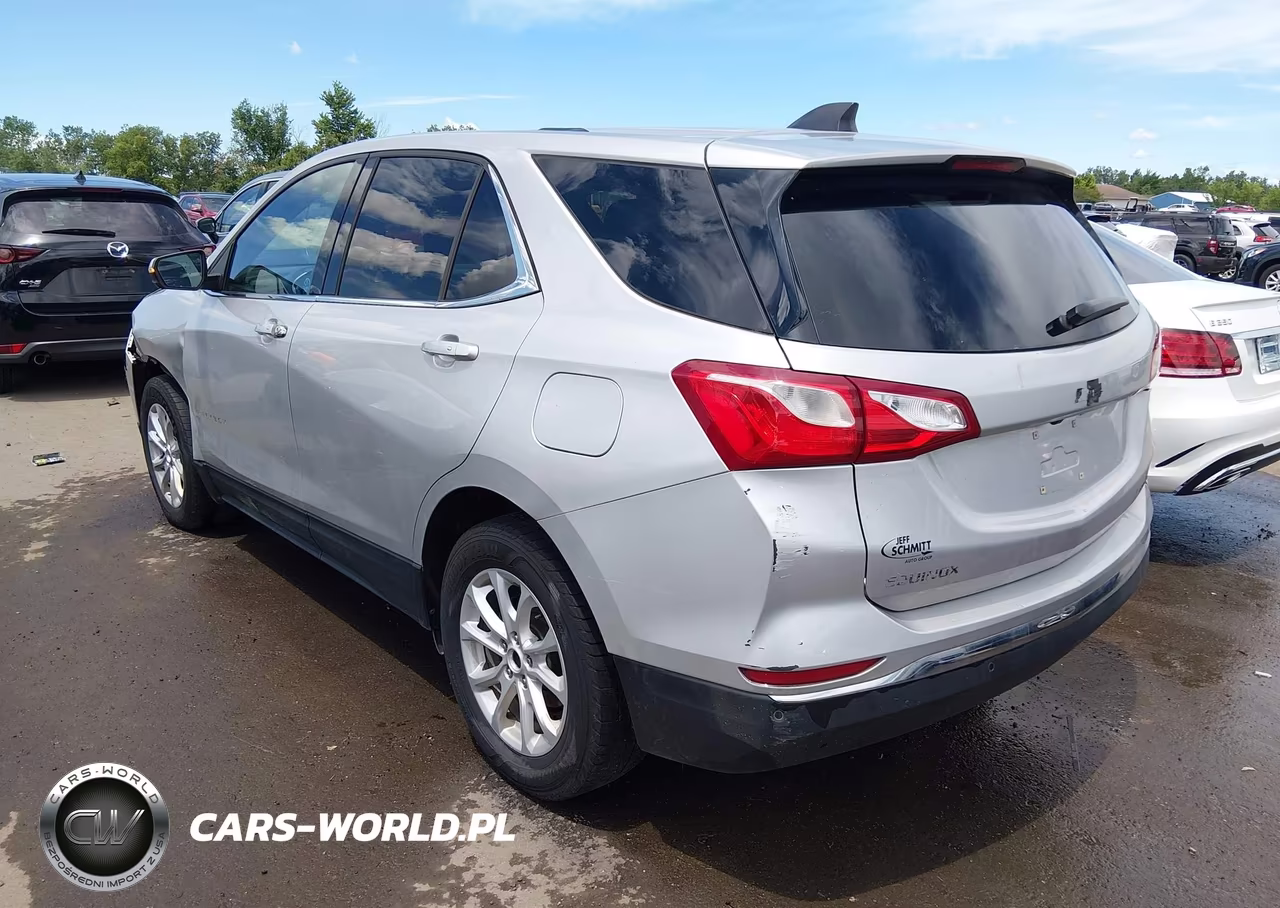 2018 Chevrolet Equinox Lt VIN:3GNAXSEV5JS606573 - 3