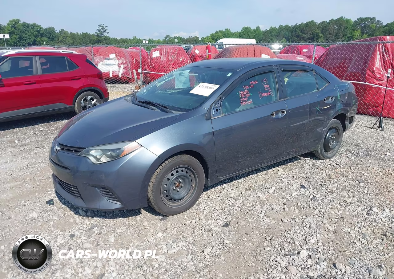 2016 Toyota Corolla Le VIN:2T1BURHE3GC578238 - 2