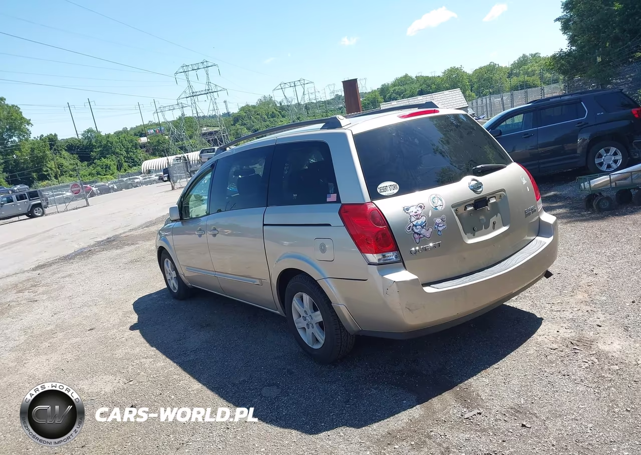 2004 Nissan Quest 3.5 Sl VIN:5N1BV28U64N326497 - 3