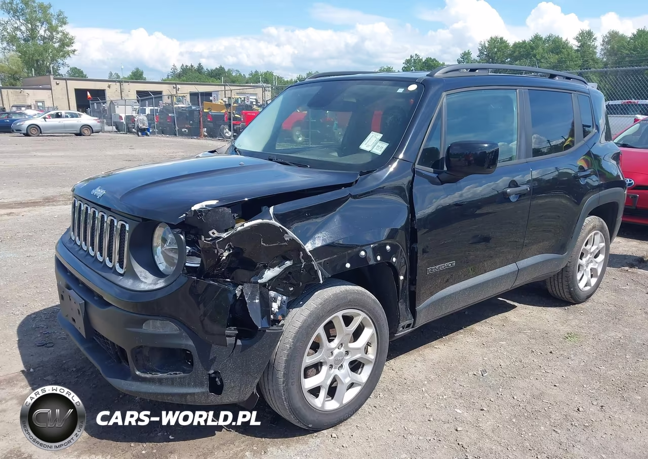 2017 Jeep Renegade Latitude 4X4 VIN:ZACCJBBB5HPF49395 - 2